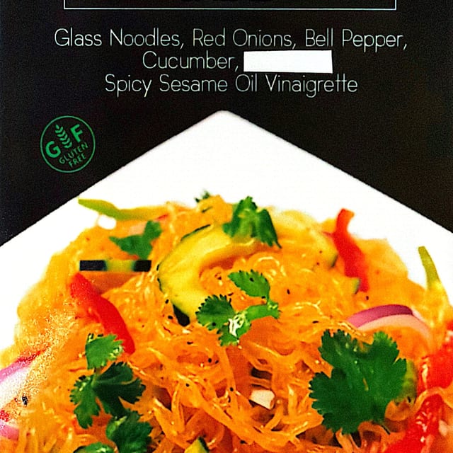 Thai Noodle Salad (Half Tray) [Required 6 hours prior Notice].