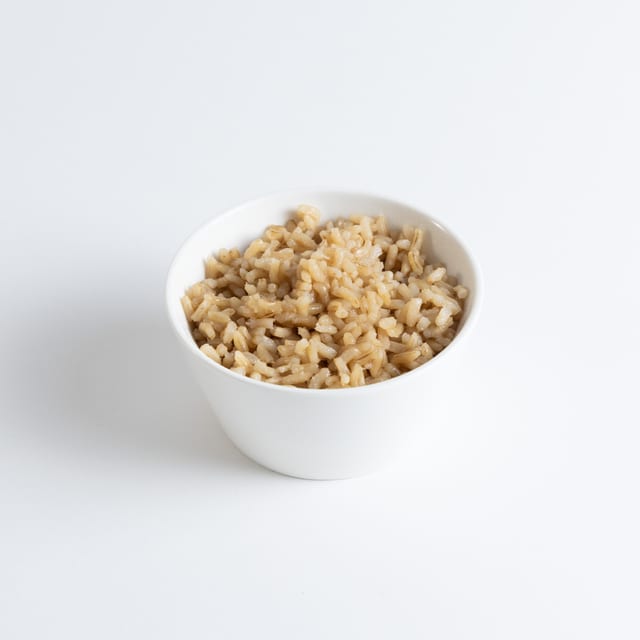 Steamed Brown Rice (Half Tray 7-10 people).