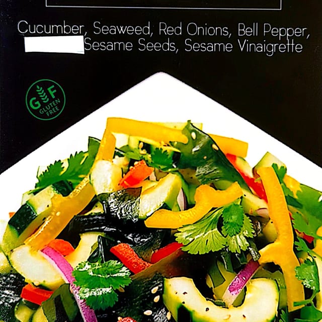 Cucumber & Seaweed Salad (Half Tray) [Required 6 hours prior Notice].