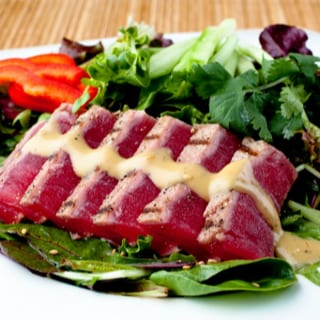Seared Ahi Tuna Sashimi