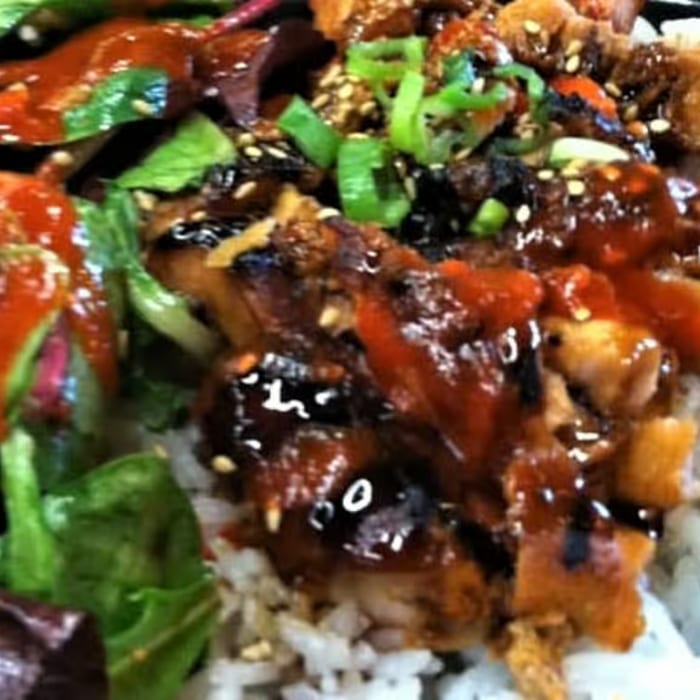 Spicy Pork Loin Plate.