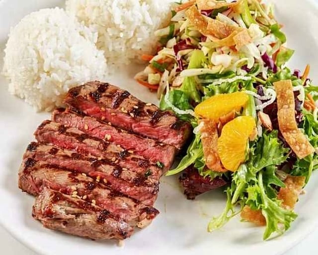 Kid Steak Plate.