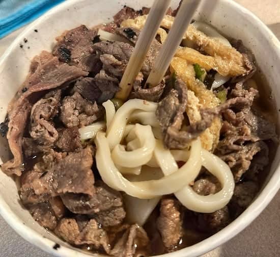 Udon Beef Soup.